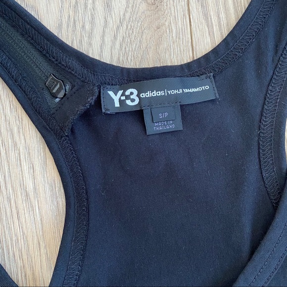 Y-3 Adidas Yohji Yamamoto Zipper Tomorrow Tank Top - Picture 6 of 8